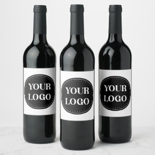 Sleek, contemporary, polished,& customizable wine label