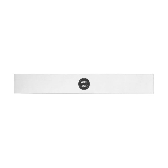 Sleek, contemporary, polished,& customizable wraparound address label (Individual)