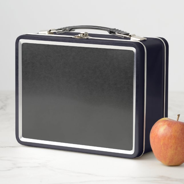 Sleek Dark Grey Lunchbox for Work or School Meals (In Situ)
