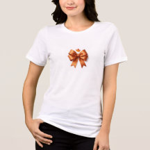 Sleek Fall Geometric Luxury Bow with Stylized Mapl