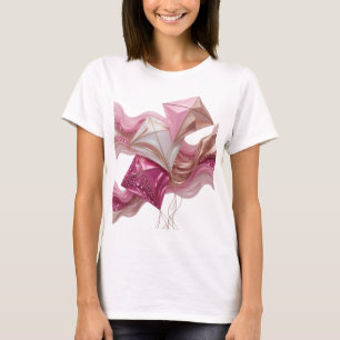 Sleek Gold KITE FESTIVAL Modern Design T-Shirt