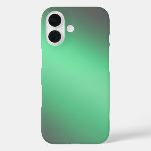 Sleek Green Ombre – iPhone 16 Case
