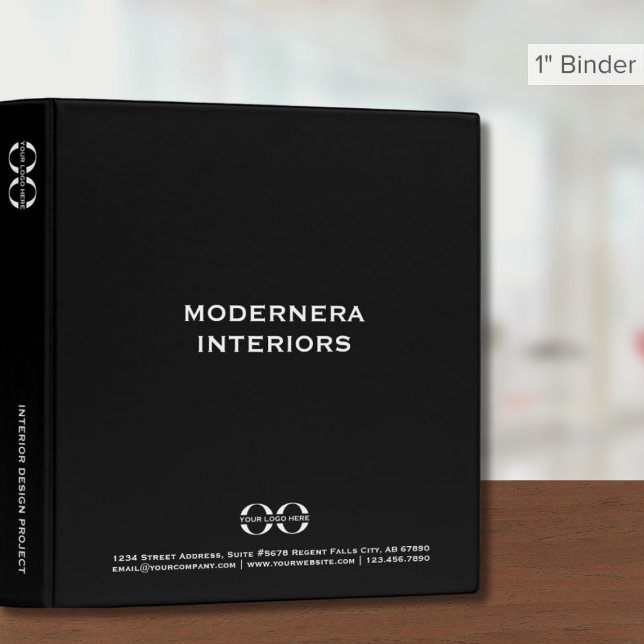 Sleek Interior Design Project Binder (Creator Uploaded)