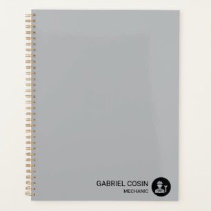 Sleek Mechanical Field Repair Log Planner