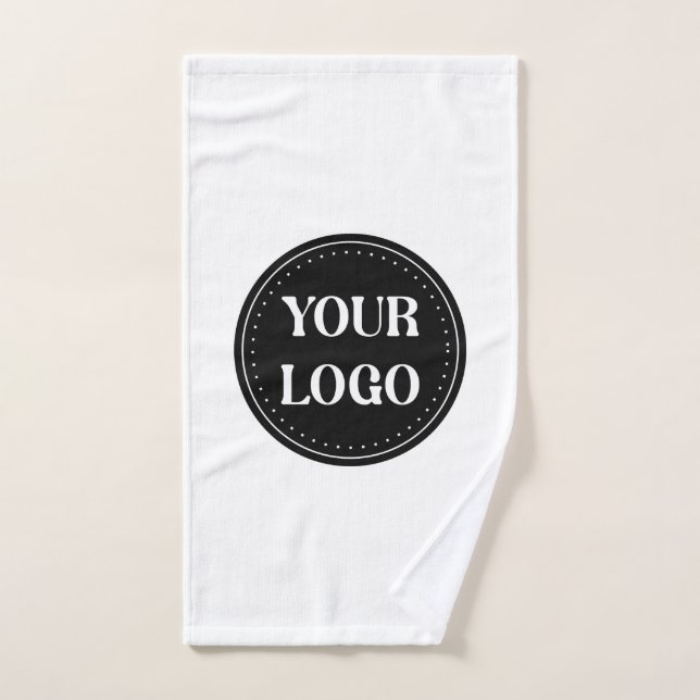 sleek, Minimalist, Elegant & Customizable  Bath Towel Set (Hand Towel)