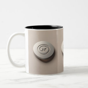Sleek Modern 3D logo design Mug