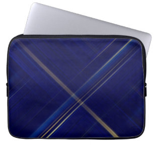 Sleek Modern Textured Laptop Sleeve