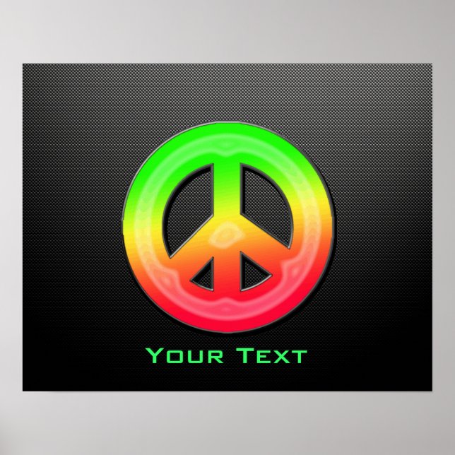 Sleek Peace Sign (Front)