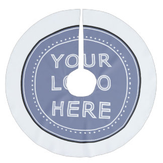 Sleek, Refined, & Personalized Binder Brushed Polyester Tree Skirt