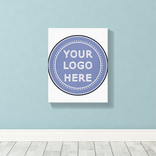 Sleek, Refined, & Personalized Binder Canvas Print (Insitu(Wood Floor))