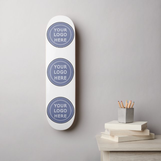 Sleek, Refined, & Personalized Binder Skateboard (Wall Art)