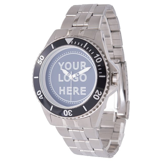 Sleek, Refined, & Personalized Binder Watch (Angled)