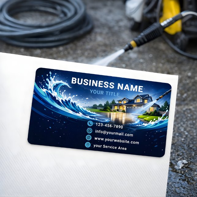 Sleek Residential Pressure Washing Teal (Creator Uploaded)