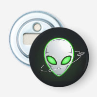 Sleek Sci-fi Alien Head