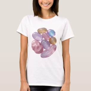 Sleek Silver SPACE STONES Quote Shirt
