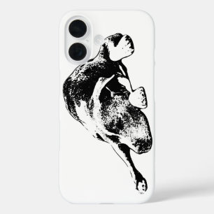 Sleek Slumber in Fine Lines iPhone 16 Case