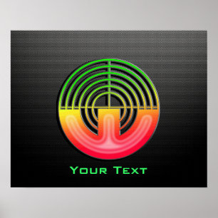 Sleek Sport Shooting Poster