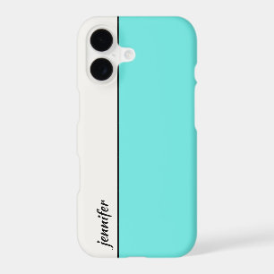 Sleek Style Colour Block with Your Name