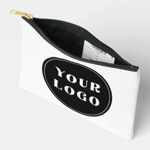 Sleek, Timeless, Sophisticated Customizable Accessory Pouch