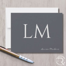 Sleeke Slate Grey Sleek Corporate Attorney