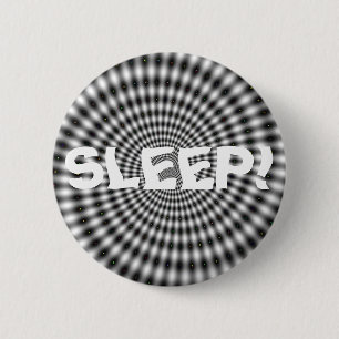 SLEEP! 2 INCH ROUND BUTTON