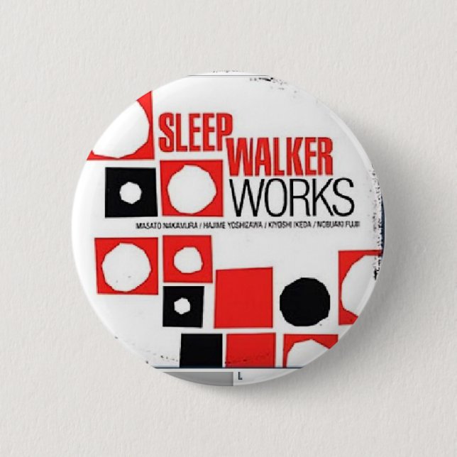 sleep 2 inch round button (Front)