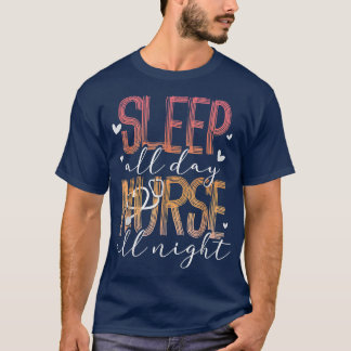Sleep All Day Nurse All Night T-Shirt