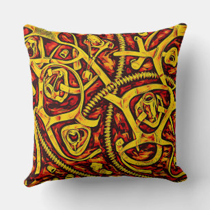 Sleep Apnea Nightmare Throw Pillow