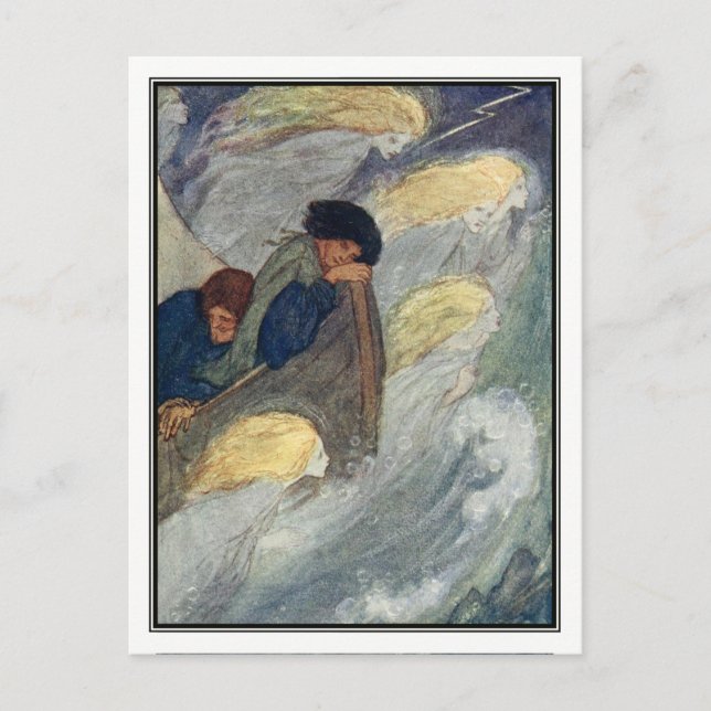 Sleep at Sea by Florence Harrison Postcard (Front)