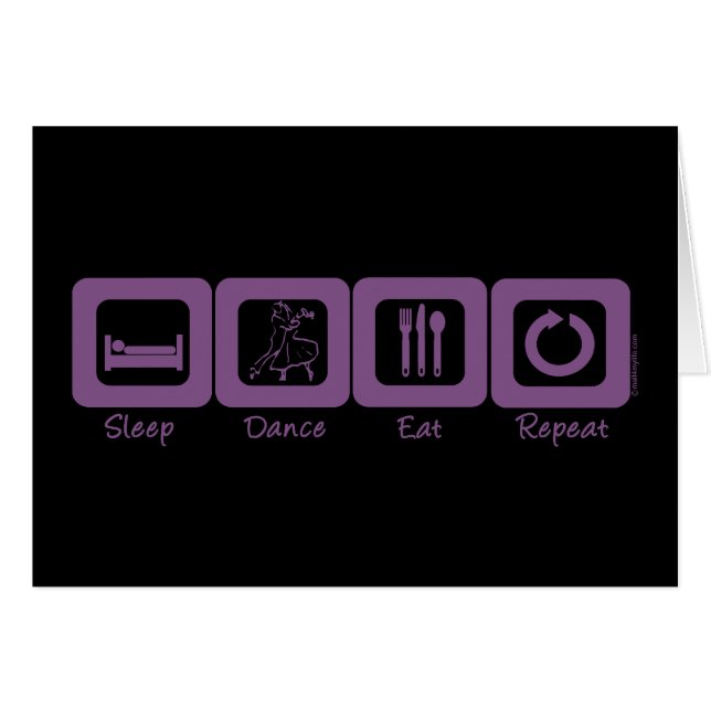 Sleep Ballroom Eat Repeat (Front Horizontal)