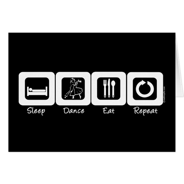 Sleep Ballroom Eat Repeat (Front Horizontal)
