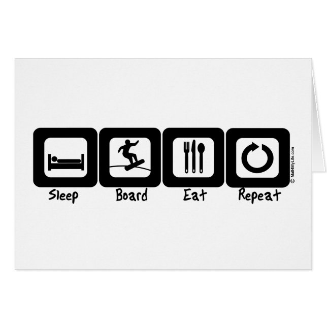 Sleep Board Eat Repeat (Front Horizontal)