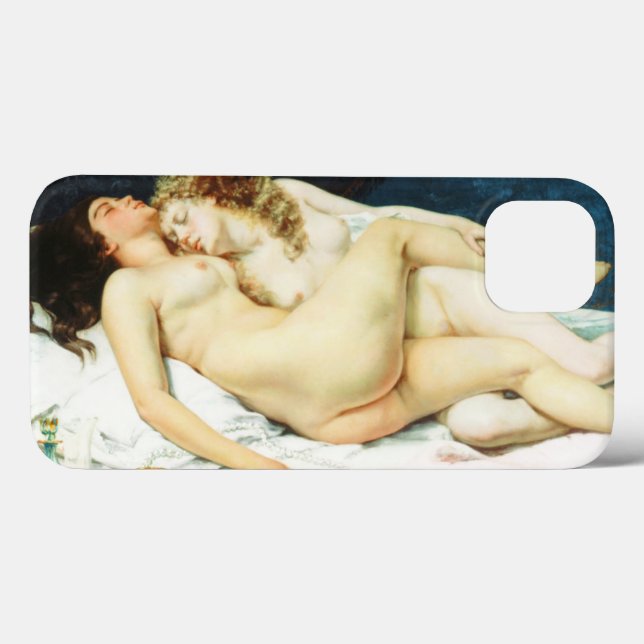 Sleep by Gustave Courbet Case-Mate iPhone Case (Back (Horizontal))