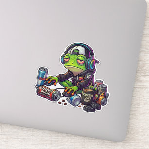 Sleep Deprived Gamer Frog