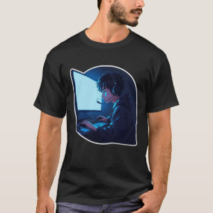Sleep Deprived Gamer – Late Night Gaming Design T-Shirt
