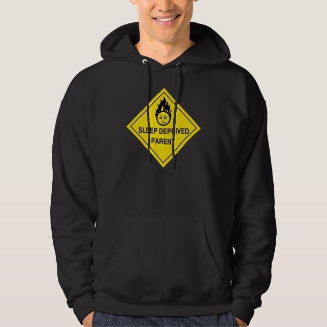 Sleep Deprived Parent Hoodie (Front)