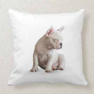 Sleep Dog Throw Pillow
