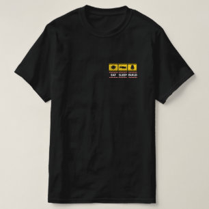 Sleep Eat Build Repeat Building Blocks Bricks T-Shirt