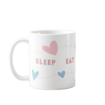 Sleep Eat Read Repeat Mug