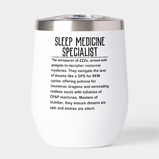 Sleep medicine specialist (Front)
