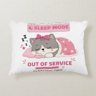 sleep mood accent pillow