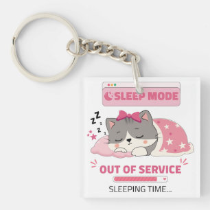 sleep mood keychain