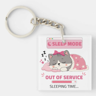 sleep mood keychain