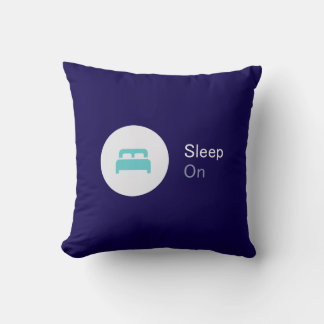 Sleep On Throw Pillow