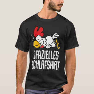 Sleep Pyjamas Chicken Rooster T-Shirt