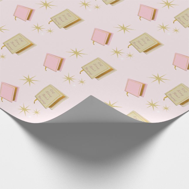 Sleep Read Reapeat Literature Book Lover Books  Wrapping Paper (Corner)
