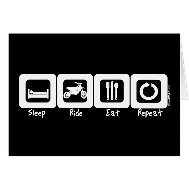 Sleep Ride Eat Repeat (Front Horizontal)