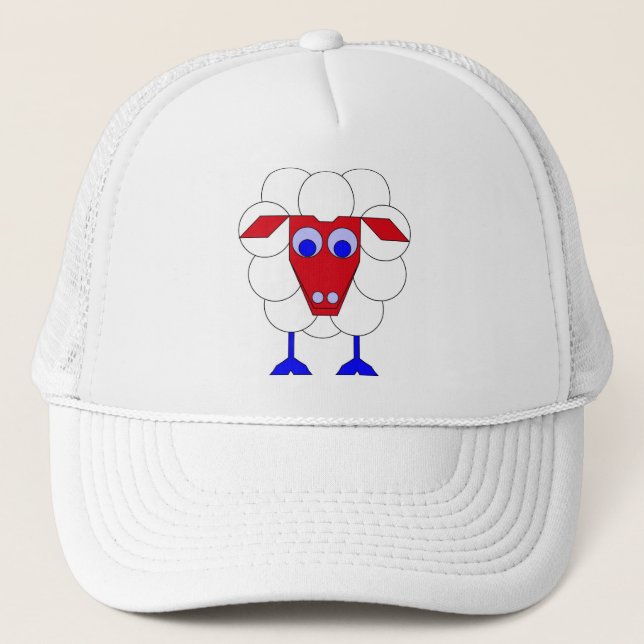 Sleep-Sheep Trucker Hat (Front)