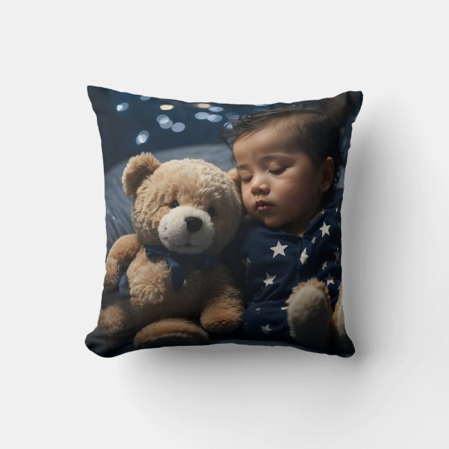 Sleep tight v1 | throw pillow (Front)