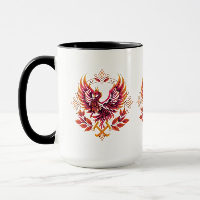 SLEEP TOKEN Phoenix Emblem  Mug (Left)